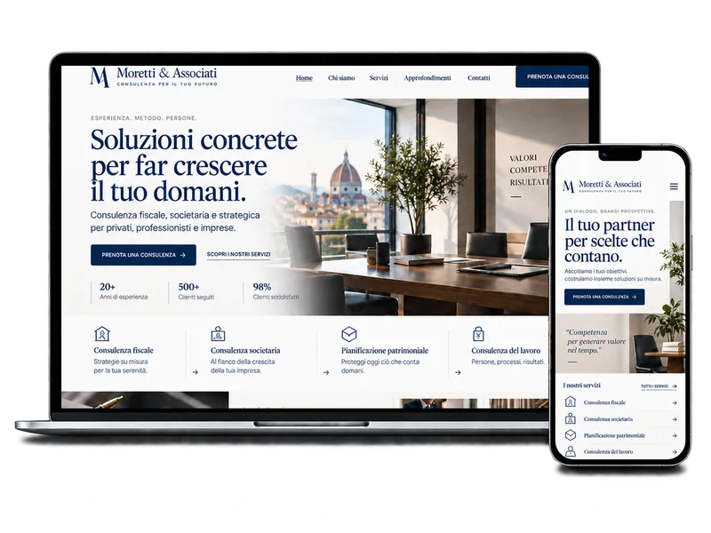Concept web Studio Professionale: anteprima del sito